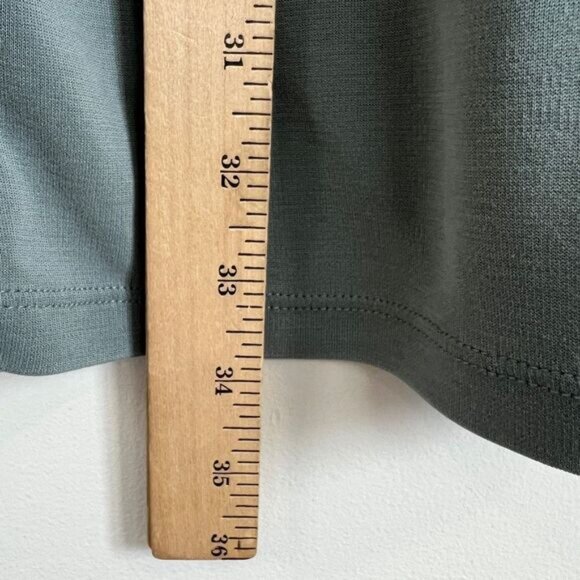 Abercrombie & Fitch Women's XST Tall Light Blue T-Shirt Dress Short Sleeve Knee - Picture 8 of 14